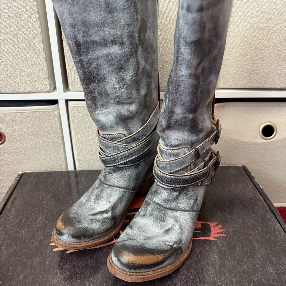 Freebird Drove Leather Women's Boots Sz 8